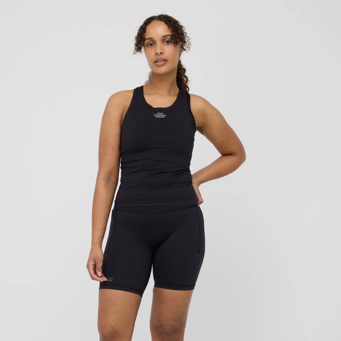 EYDA Isa Compression Pocket Top Sort Dame T-shirts & singletter