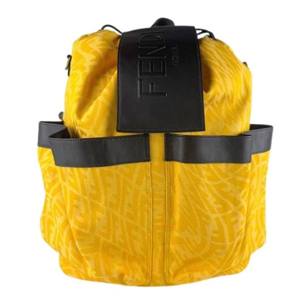Fendi Vintage - Pre-owned Nylon Ryggsäck Vintage - Herr - ONE Size - Nylon