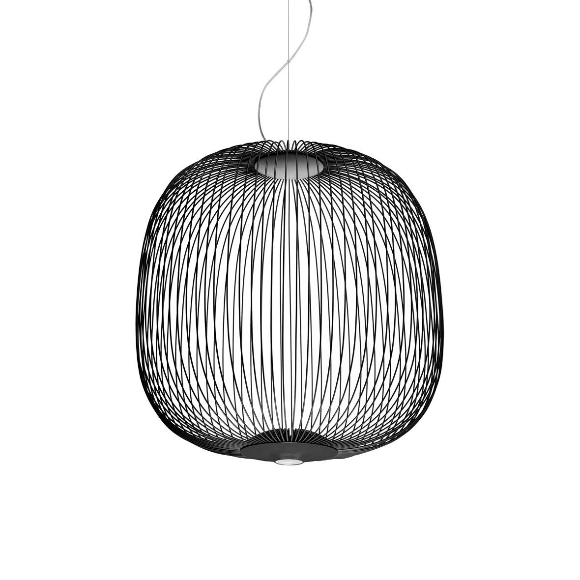 Spokes 2 Piccola Pendel m. dimmer - Nero - Foscarini.