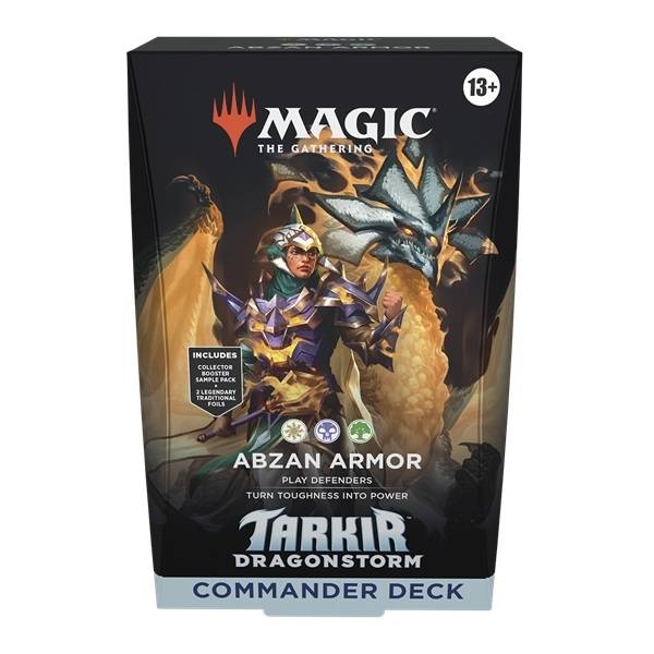 Tarkir Dragonstorm - Commander deck Abzan Armor - Magic the Gathering