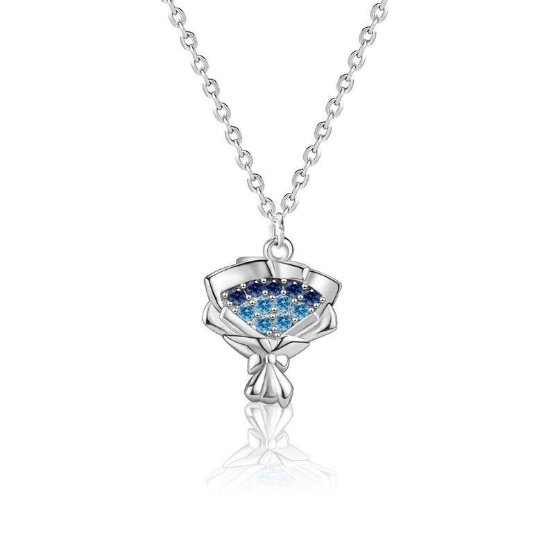New 925 Sterling Silver Necklace Women's Niche Light Luxury Design Clavicle Chain
