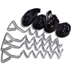 North Trampoline Anchor Set Studsmattor Black - One Size