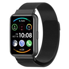 Armbånd Milanese Huawei Watch Fit 2 sort