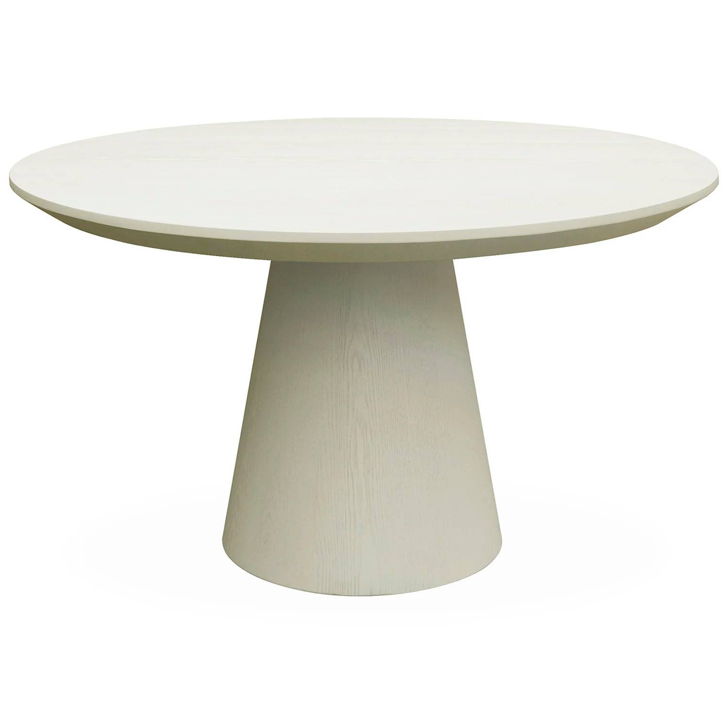 Cloud matbord Ivory mist Ø130 cm - Vit