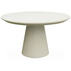 Cloud matbord Ivory mist Ø130 cm - Vit
