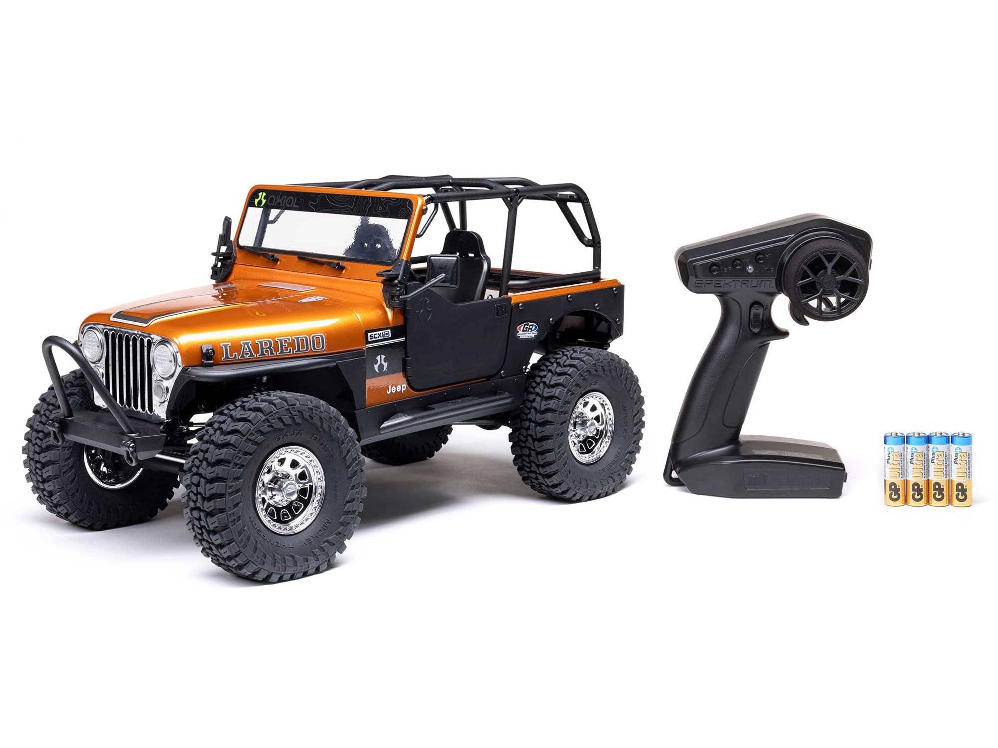 Axial 1/10 SCX10 III Jeep CJ-7 4X4 RTR Brushed Rock Crawler, Copper