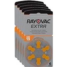 Rayovac Extra HA13, PR48, 4606 hörapparat batteri 6 st.