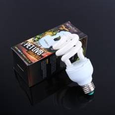 13w uvb 5.0 e27 bas mini reptil dagsljuslampa termiskt ljus uv-lampa energisparande sköldpadda orm habitatbelysning