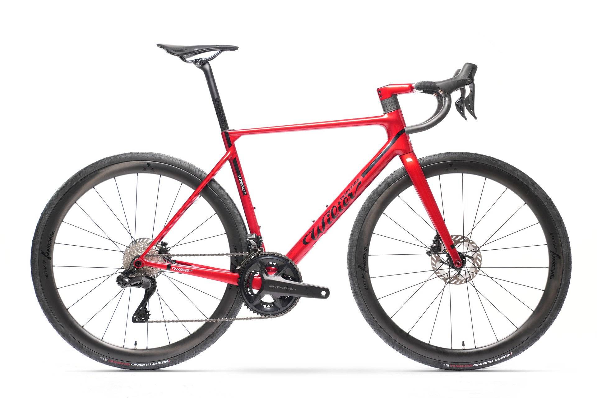 Wilier Verticale SLR 2025 - Shimano Ultegra R8170 Di2 2x12sp - Miche Kleos RD 36 Carbon - 015 / M / Q5 VELVET RED GLOSSY