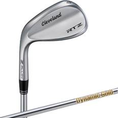Cleveland Golf Wedge RTZ Tour Satin Dynamic Gold Steel Shaft Loft 56 degrees S200 56(Mid)10 Men's Left-handed Angle Flex silver