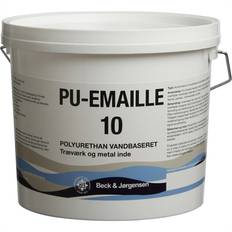 B&J PU-Emaille 10 Træmaling 3 x 2,7 Liter (Storkøb)