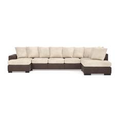 Scandinavian Choice NASHVILLE U-soffa Large med Divan Vänster Beige - U-soffor