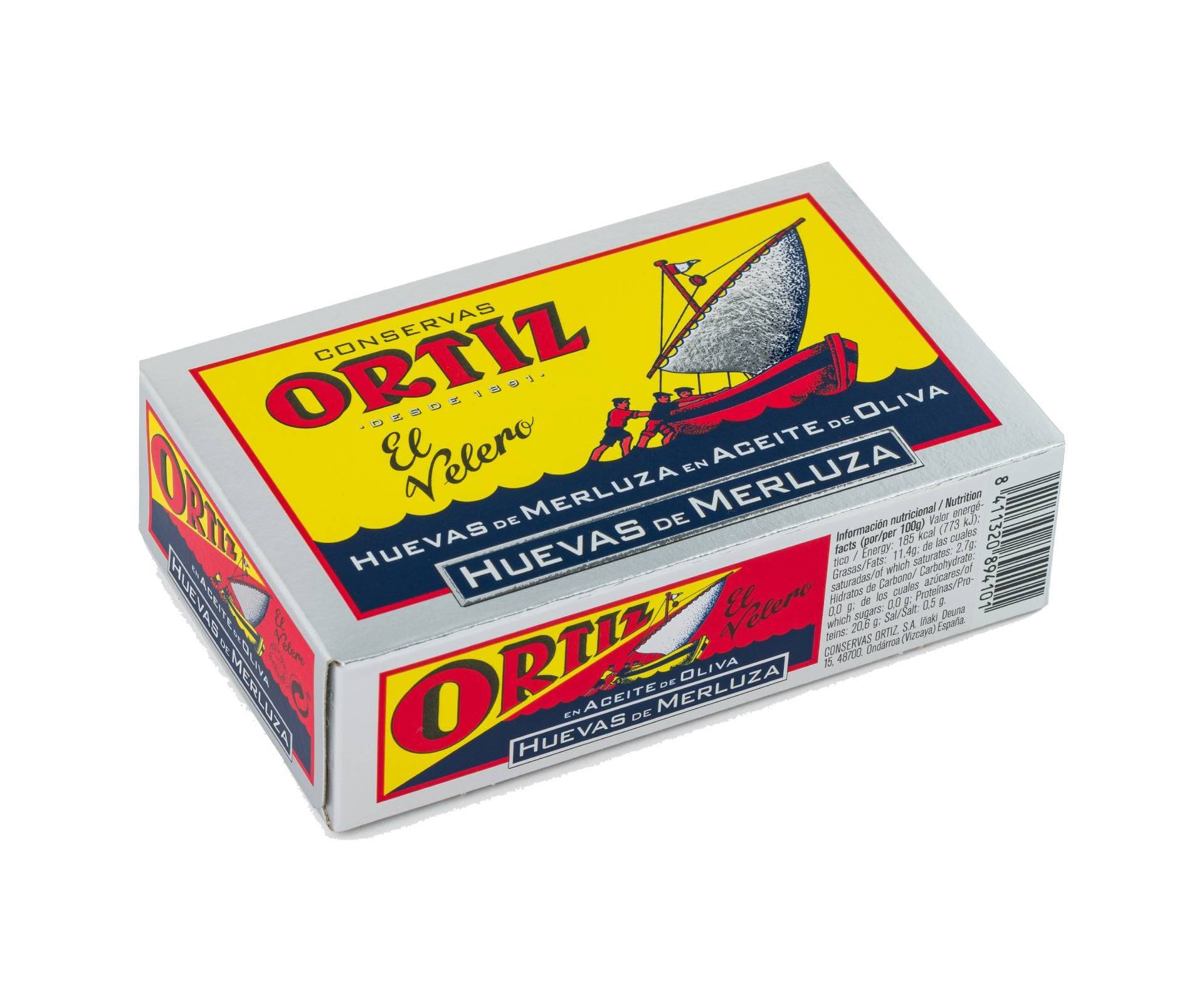 Kulmule Rogn i Olivenolie Ortiz