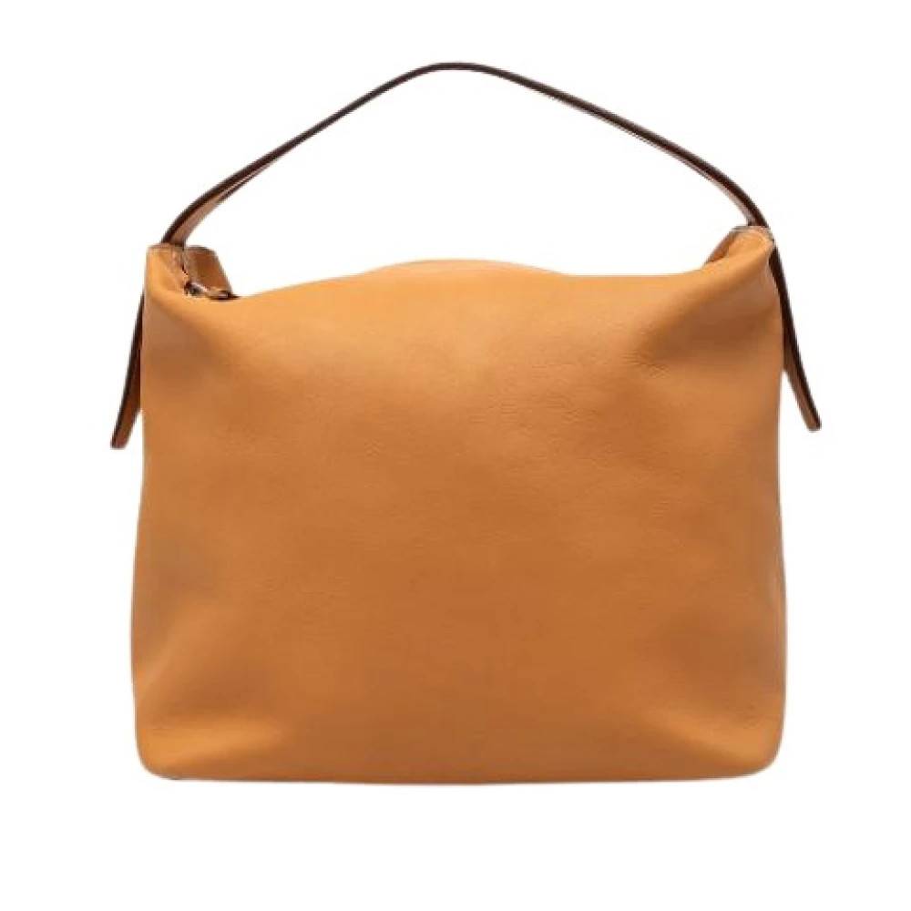 Loewe Pre-owned Pre-owned Læderhåndtaske - Vintage - Dame - Brun - ONE SIZE - Læder
