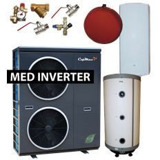 CopMax HS15 m/Multitank 200/37 L Varmepumpesæt