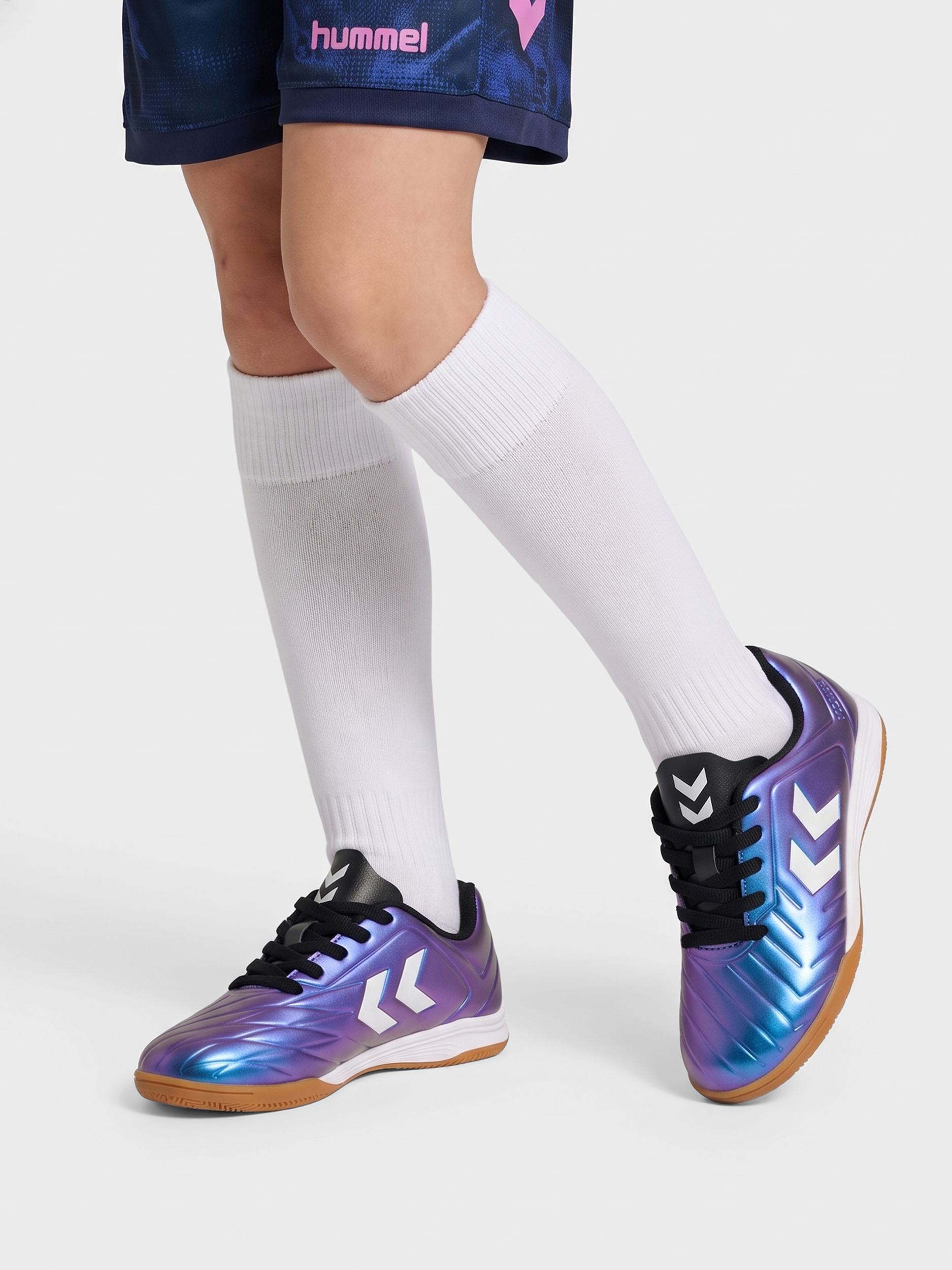 Hummel - Top Star I.c. Lc 2.0 Jr | White | Futsal Shoes | Børn | Str. 33 - Hurtig levering 1-2 hverdage