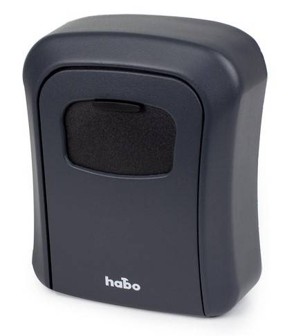 Habo 103 Nøgleboks Antracit m/4-pins kode