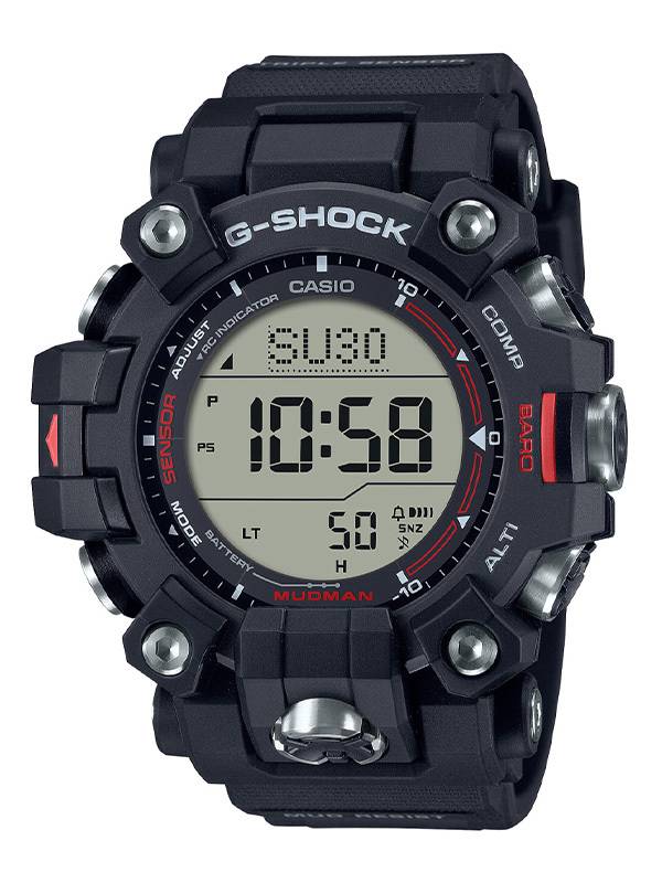 CASIO G-Shock Mudman med radiosigalmottagning och solcellsladdning