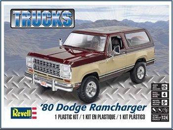 1980 Dodge Ramcharger Byggsats Revell