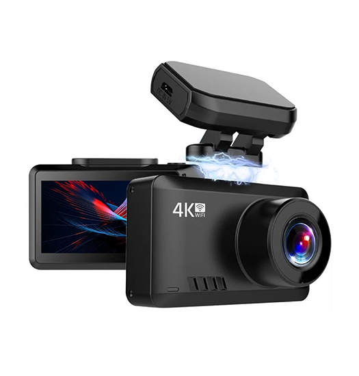 4K UHD Dashcam M. Skærm - G-Sensor - GPS - APP - BlackBOX™