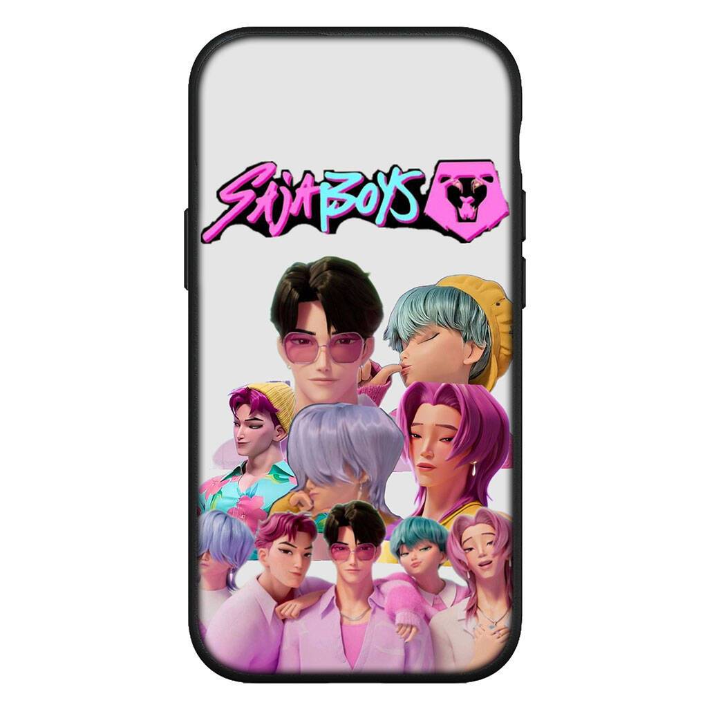 for Motorola Moto Edge 70 60 50 G54 G86 Samsung Galaxy S25 iPhone 17 16 15 Xiaomi Redmi Note 14 Pro Max Phone Case Saja KPop Demon Boys Hunters Cover for Moto Edge 40 neo bolus