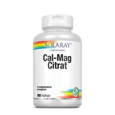 Solaray Cal-Mag Citrat - 180 stk.