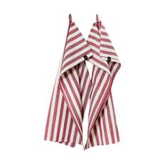 Himla Bretagne kökshandduk 50x70 cm 2-pack Deep red - Röd