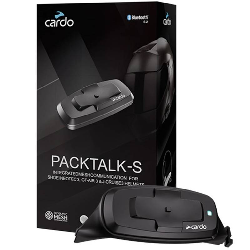Cardo Packtalk-S Intercom Til Shoei MC Hjelm