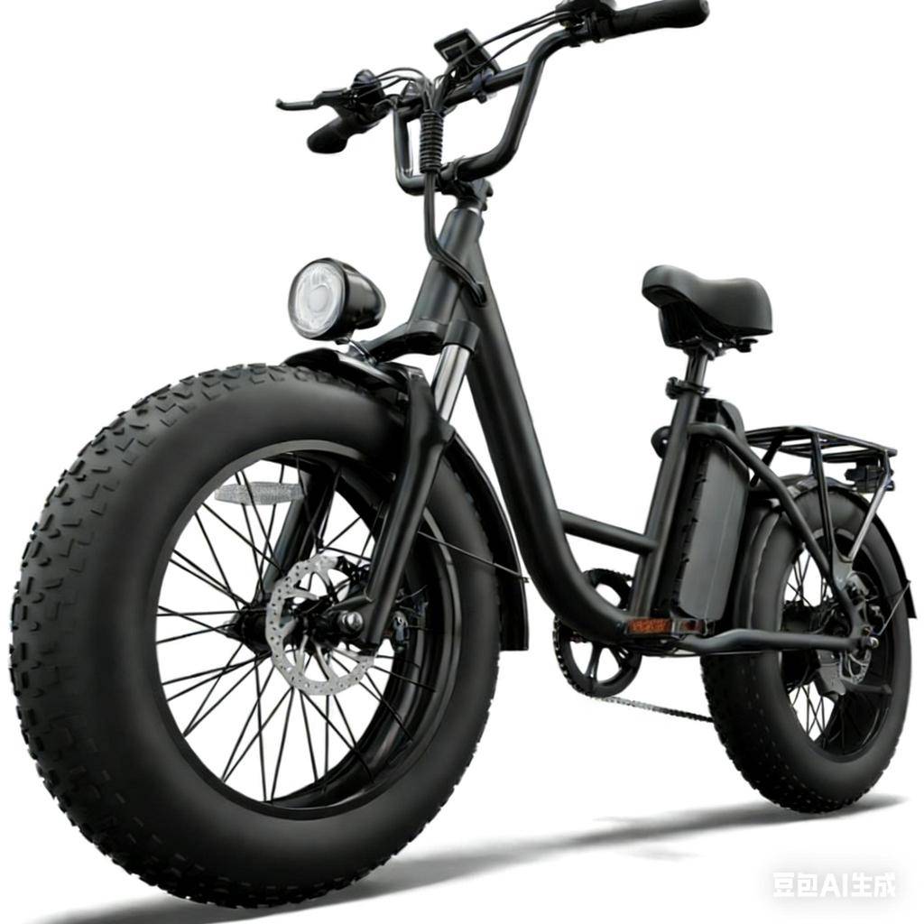 URLIFE-E20 PRO Electric Bike, 48V 15.6AH Removable Battery, IP54 Waterproof, Off-Road & City E-Bike svart