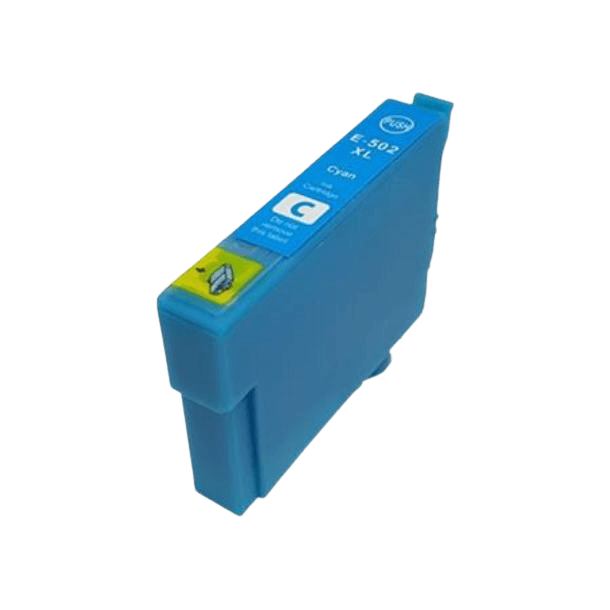 C13T02W24010 Epson 502XLC cyan Printerpatron - 13,5 ml. - Kompatibel