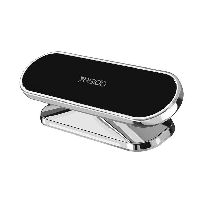 Mobile Phone Zinc Alloy Holder Magnet Mini Strong Magnetic Holder - Silver