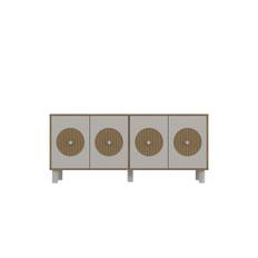 Katsuyoshi Konsollbord 180 cm - Natur/Brun Avlastningsbord Brun,Gul
