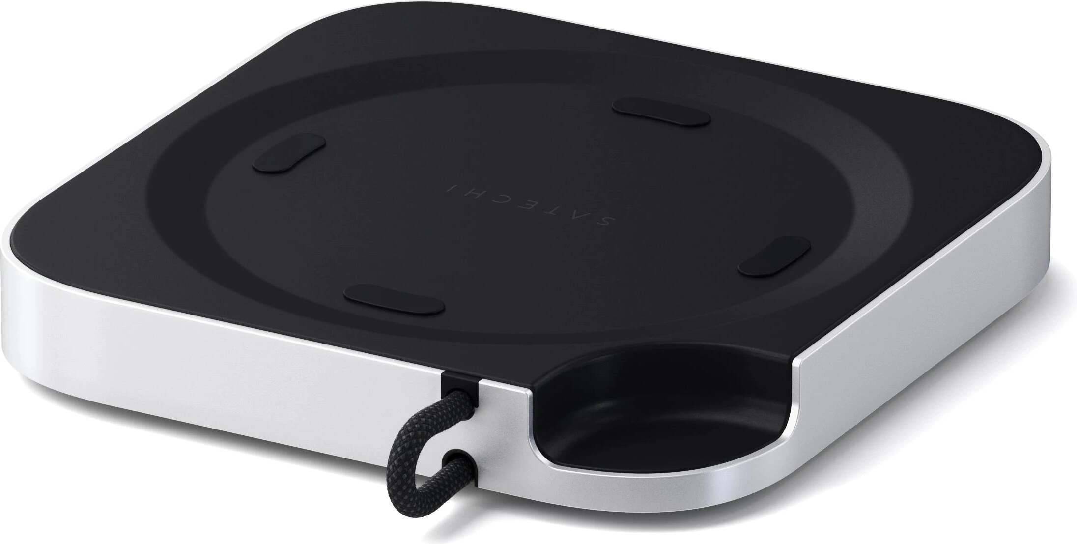 Satechi Mac Mini M4 Stativhub dockningsstation, silver