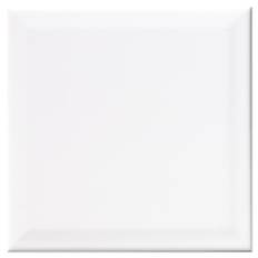 Kakel Premium Biselado Fasad Vit Blank 20x20 cm