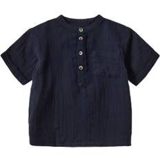 Sofie Schnoor Virgilsb Skjorte Stl. 4-6 mdr / 68 cm pojkar - Skjortor Från Magasin - Dark Blue (4-6 mdr / 68 cm)