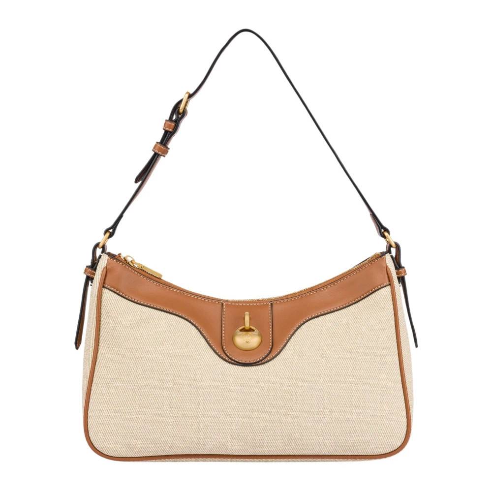 Pollini Skuldertaske - Tasker - Dame - Beige - ONE SIZE - Uld