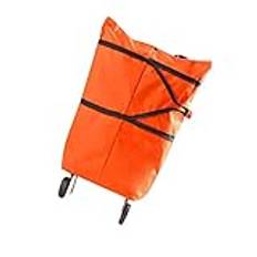 ULTECHNOVO 1Pc Shoppingvagn Shoppingväska Med Hjul Livsmedelsväska Med Hjul Shopping Vagn Väska