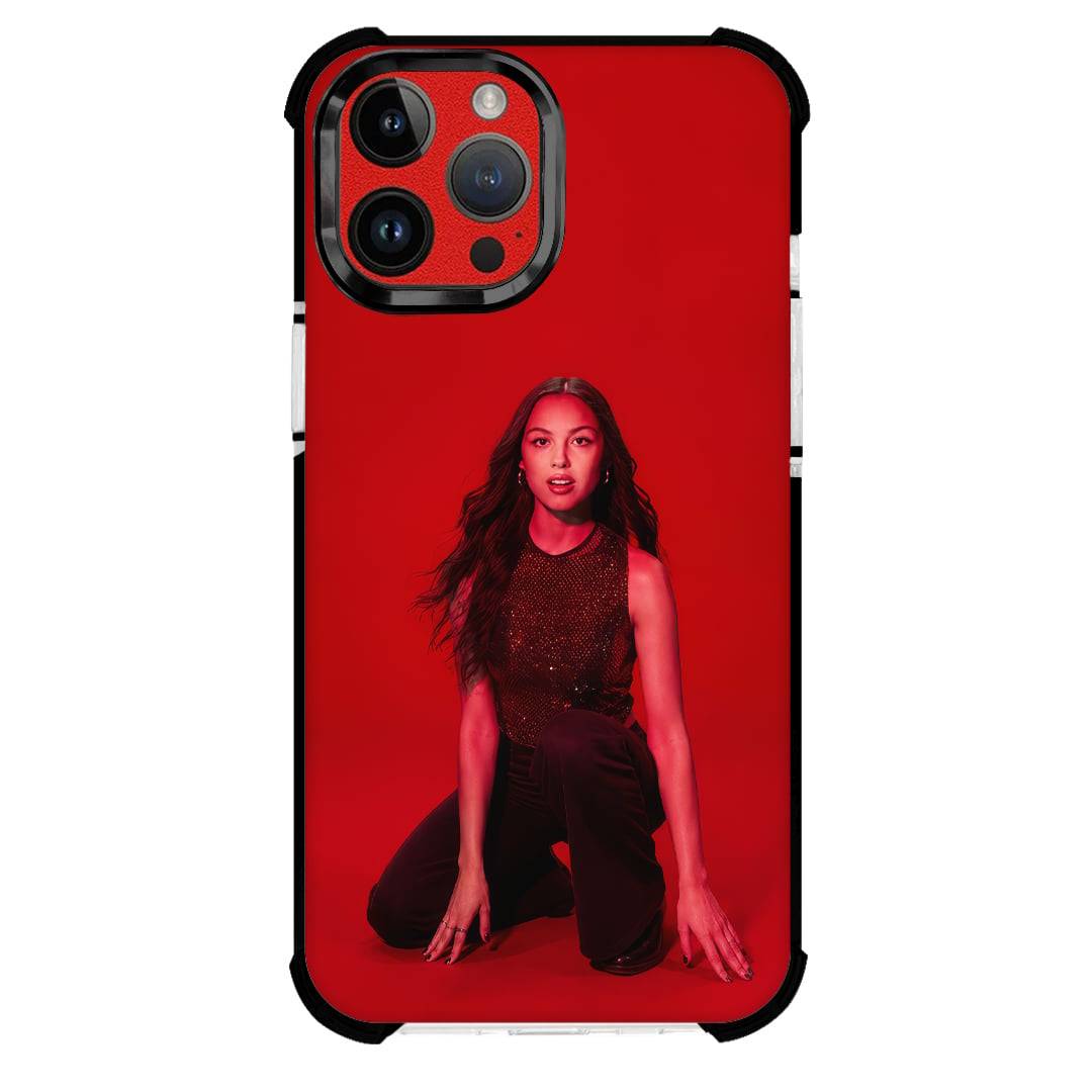 Olivia Rodrigo Phone Case For iPhone Samsung Galaxy Pixel OnePlus Vivo Xiaomi Asus Sony Motorola Nokia - Olivia Rodrigo Vampire Red SNL Aesthetic Portrait Poster.