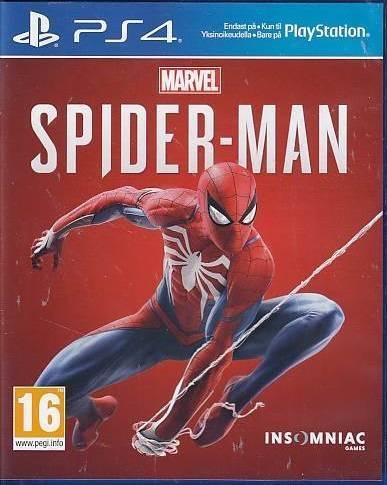 Marvel Spider-Man - PS4 (B - Grade) (Genbrug)