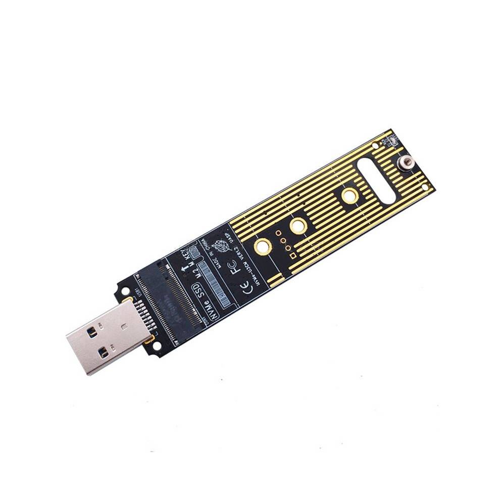 M.2 NVME SSD to USB 3.1 Adapter PCI-E to USB-A 3.0 Internal Converter Card 10Gbps USB3.1 Gen 2