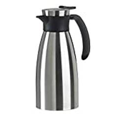 EMSA kaffekanna termos, Rostfritt stål, Silver/Svart, 1 l