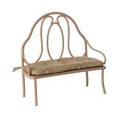 Maileg Vintagebænk Mini - Mørk pudder
