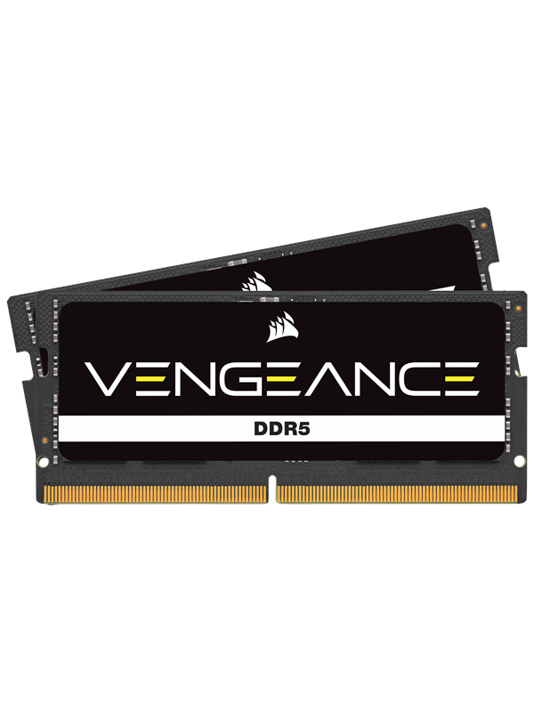 Corsair Vengeance SODIMM DDR5-4800 - 32GB - CL40 - Dual Channel (2 pcs) - Intel XMP - Sort