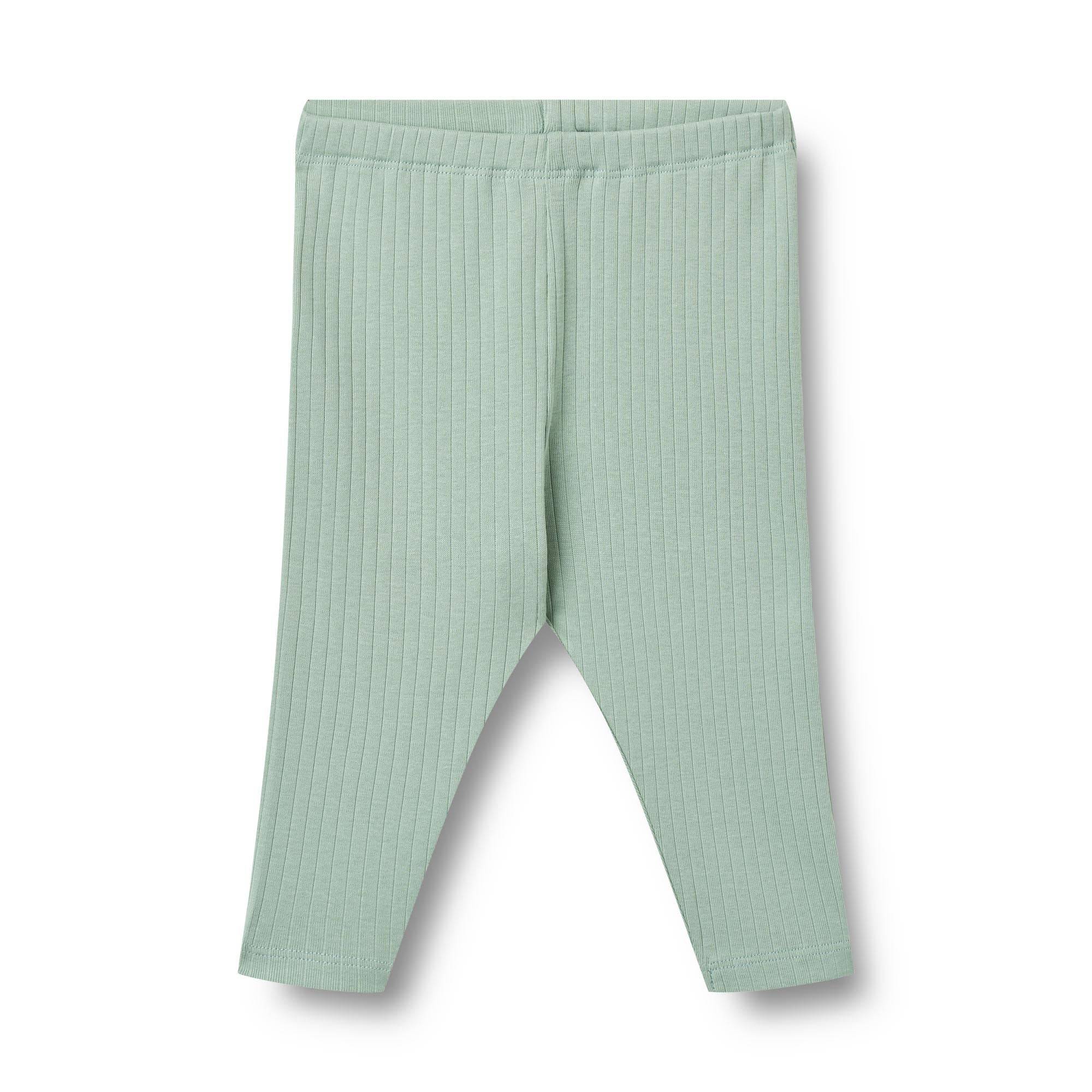 Silas Jersey Bukser, Green Pool, Wheat