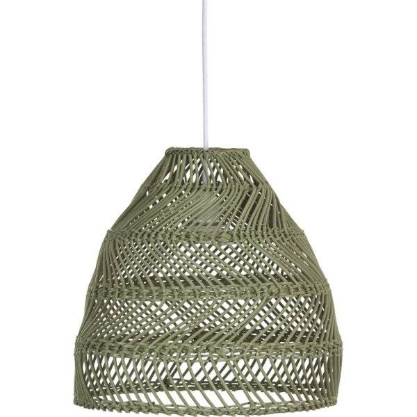 Taklampa Maja, tre storlekar, grön - PR Home (Välj storlek: Ø 45 cm)