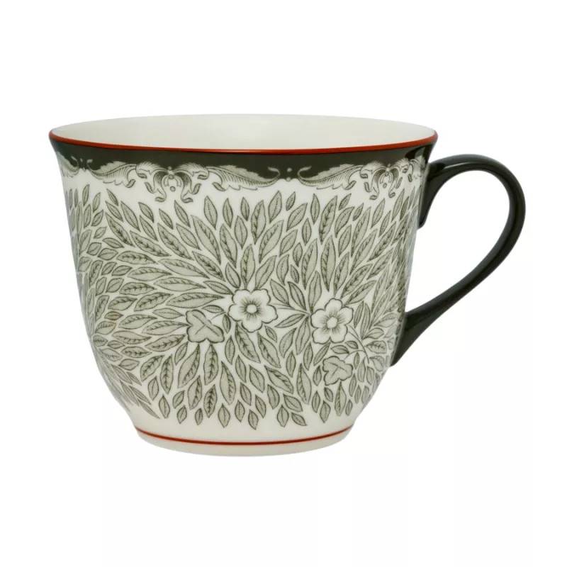 Ostindia Floris mugg 40 cl grön - 6 st/fp
