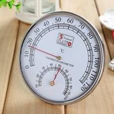 Bastu termometer metall fall ångbastu rum termometer hygrometer bad och bastu inomhus utomhus används