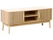Bogreol med 6 hylder CHATEH 180 cm Lysebrun