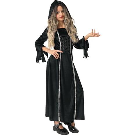 Halloween genfærdkjole kostume str. 140