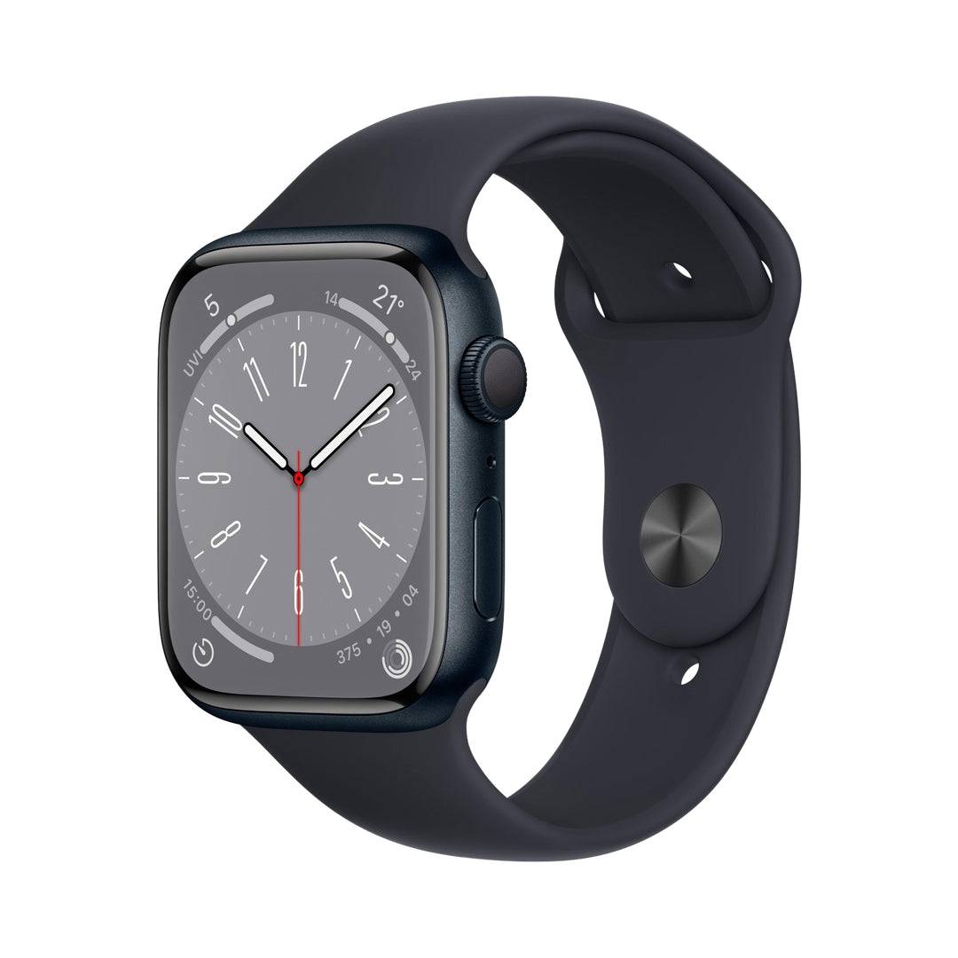 Brugt Apple Watch 8 - 45mm - Aluminium - GPS | Stjerneskær | Som ny stand